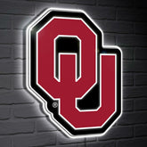 Oklahoma LED Wall Decor, Glazelite, Logo - Collegiate Home