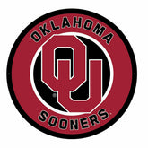 LED Wall Decor, Round, University of Oklahoma - Collegiate Home