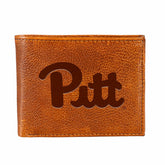 University of Pittsburgh, Embossed 100% Genuine Tumbled Leather Passca - Collegiate Home