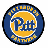 LED Wall Decor, Round, University of Pittsburgh - Collegiate Home