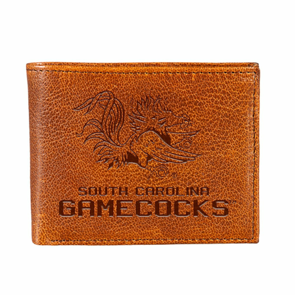 University of South Carolina, Embossed 100% Genuine Tumbled Leather Pa - Collegiate Home
