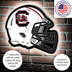 LED Wall Decor, Helmet, University of South Carolina - Collegiate Home