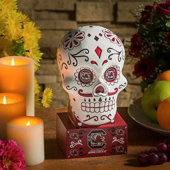 University of South Carolina Sugar Skull Statue - Collegiate Home