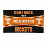 28" x 16" PVC Trapper Mat, Come Back with Tickets, University of Tenne - Collegiate