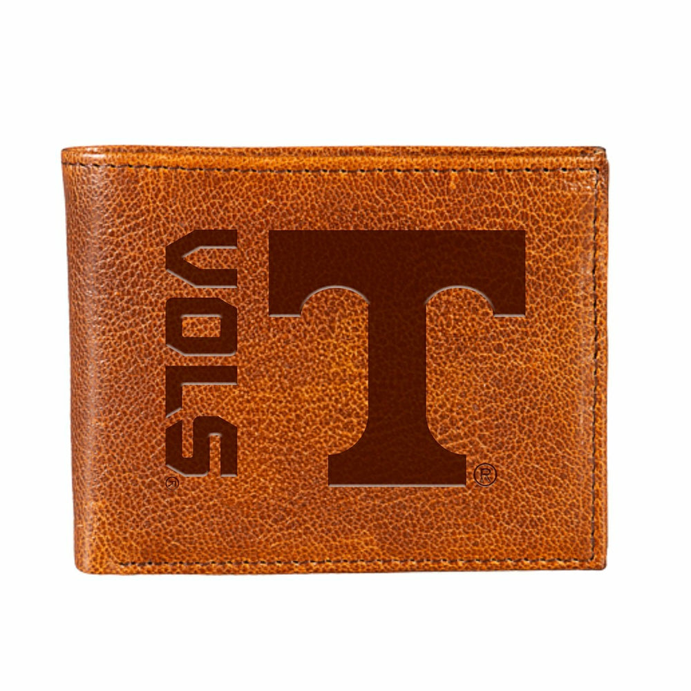 University of Tennessee, Embossed 100% Genuine Tumbled Leather Passcas - Collegiate Home