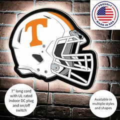 LED Wall Decor, Helmet, University of Tennessee - Collegiate Home