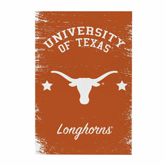 University of Texas Wood Wall Sign, 16x24 - Collegiate Home