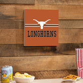 University of Texas Wood Wall Sign, 12x12 - Collegiate Home