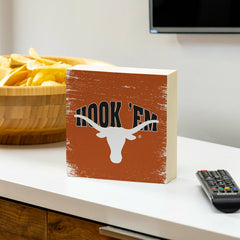 University of Texas Plock, Down Home Fans, 6x6 - Collegiate Home