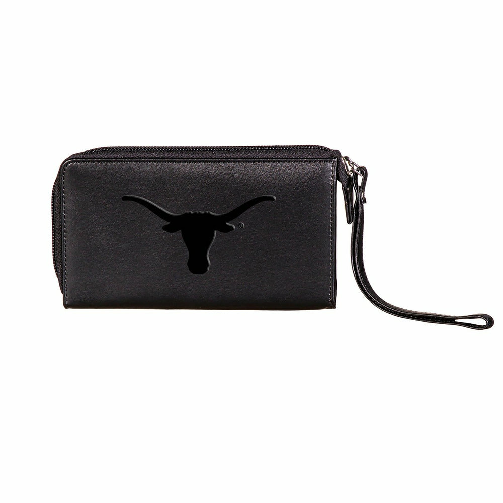 Wristlet Wallet, Black, University of Texas - Collegiate Home