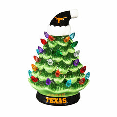8" LED Ceramic Christmas Tree, University of Texas - Collegiate Home
