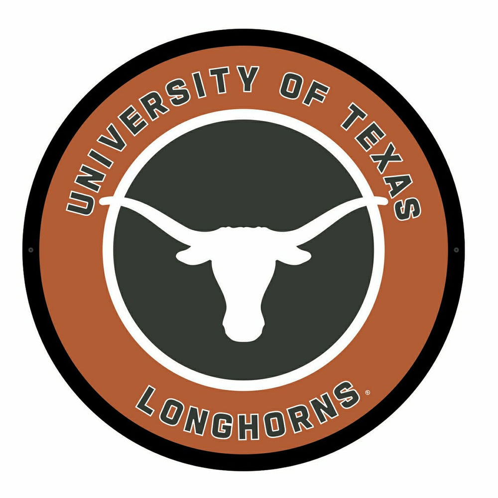 LED Wall Decor, Round, University of Texas - Collegiate Home