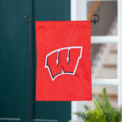University of Wisconsin-Madison Applique Garden Flag - Collegiate Home