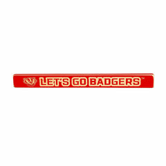 University of Wisconsin-Madison Engraved Wood Sign, 1.5" x 18" - Collegiate Home
