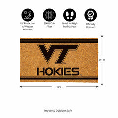 Virginia Tech, Coir Mat 1C - Collegiate