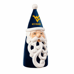 West Virginia University Santa LED Statuary, 8" - Collegiate Home