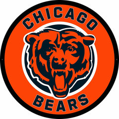 LED Wall Decor, Round, Chicago Bears - NFL Home