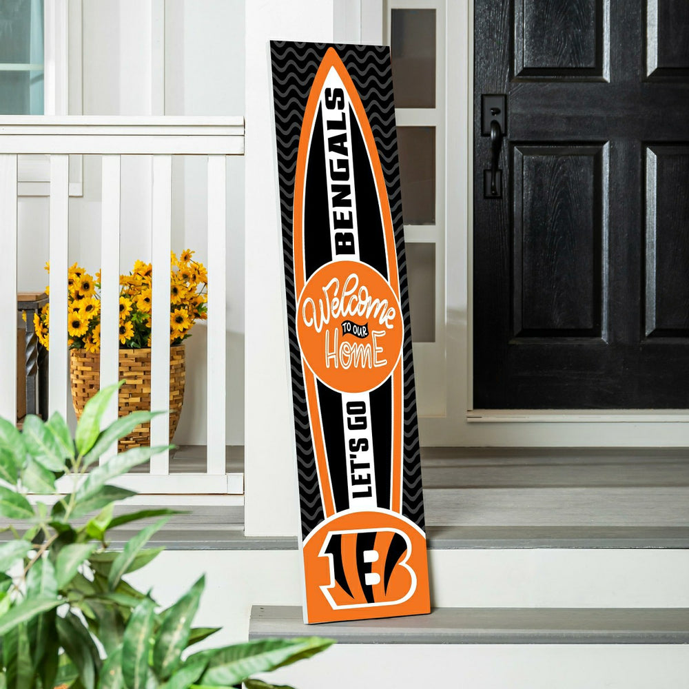 Cincinnati Bengals Summer Seasonal Surfboard ECM Exclusive 47" Single - NFL Home