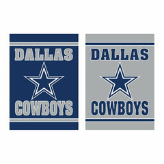 Embossed Suede Flag, House Size, Dallas Cowboys - NFL Home
