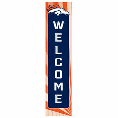 Denver Broncos Summer Seasonal Single Sided Large Leaner, 46" - NFL Home