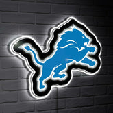 Detroit Lions LED Wall Decor, Glazelite, Logo - NFL Home