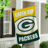 Green Bay Packers Suede House Flag - NFL