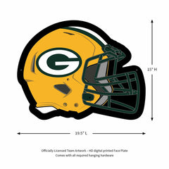 LED Wall Decor, Helmet, Green Bay Packers - NFL Home