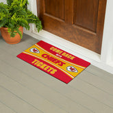 28" x 16" PVC Trapper Mat, Come Back with Tickets, Kansas City Chiefs - NFL
