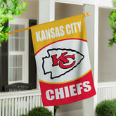 Kansas City Chiefs Suede House Flag - NFL