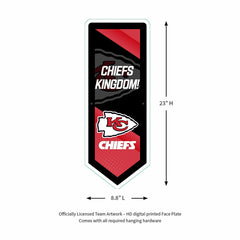 LED Wall Decor, Pennant, Kansas City Chiefs - NFL Home