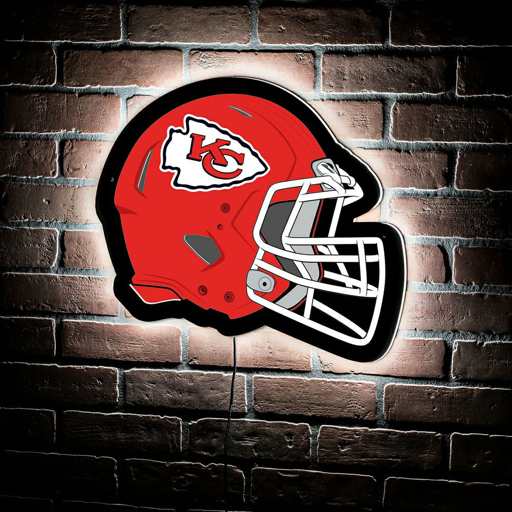LED Wall Decor, Helmet, Kansas City Chiefs - NFL Home