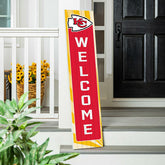 Kansas City Chiefs Summer Seasonal Single Sided Large Leaner, 46" - NFL Home