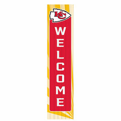 Kansas City Chiefs Summer Seasonal Single Sided Large Leaner, 46" - NFL Home