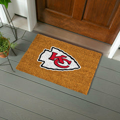 Coir Mat, 16"x28", Kansas City Chiefs - NFL