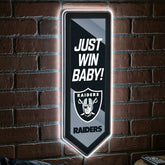 LED Wall Decor, Pennant, Las Vegas Raiders - NFL Home