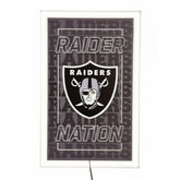 Las Vegas Raiders NFL Football Rectangle Neolite LED Decor - NFL Home