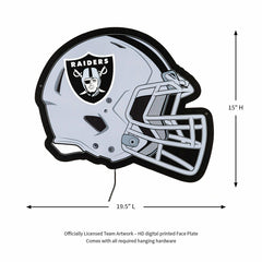 LED Wall Decor, Helmet, Las Vegas Raiders - NFL Home