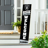 Las Vegas Raiders Large Single Sided Leaner, 46" - NFL Home