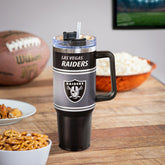 40oz Stainless Steel Canyon Cup w/ Straw, Las Vegas Raiders - NFL Home
