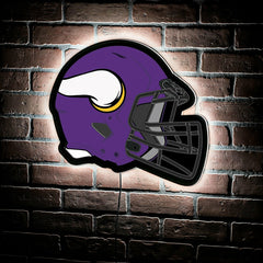 LED Wall Decor, Helmet, Minnesota Vikings - NFL Home