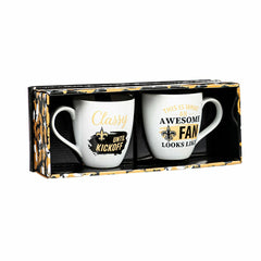 New Orleans Saints, Ceramic Cup O'Java 17oz Gift Set - NFL Home
