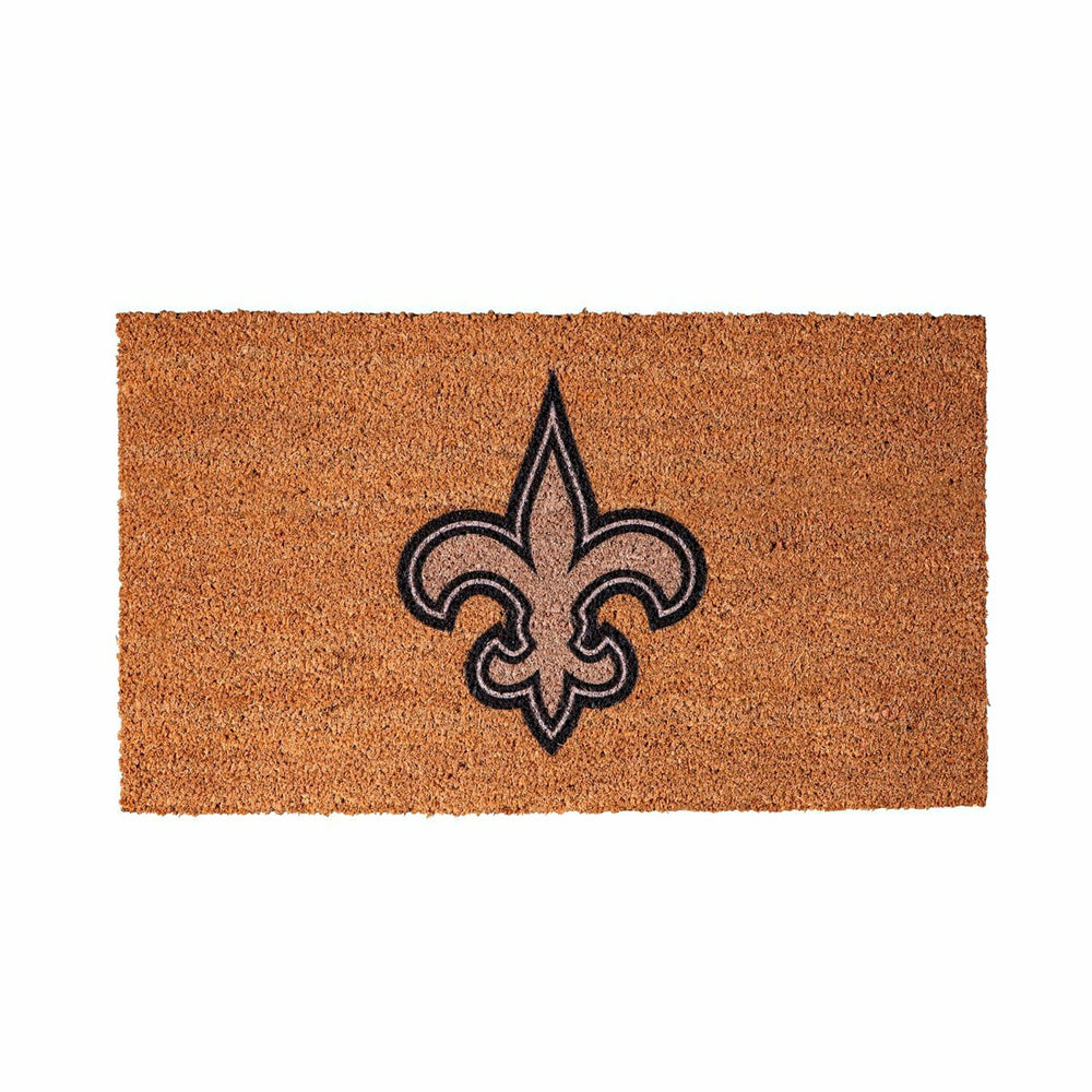 Coir Mat, 16"x28", New Orleans Saints - NFL