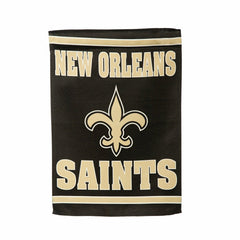 Embossed Suede Flag, GDN Size, New Orleans Saints - NFL Home
