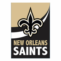 New Orleans Saints Burlap Flag House Size - NFL Home