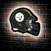 LED Wall Decor, Helmet, Pittsburgh Steelers - NFL Home