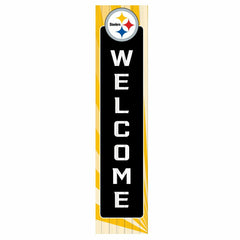 Pittsburgh Steelers Summer Seasonal Single Sided Large Leaner, 46" - NFL Home