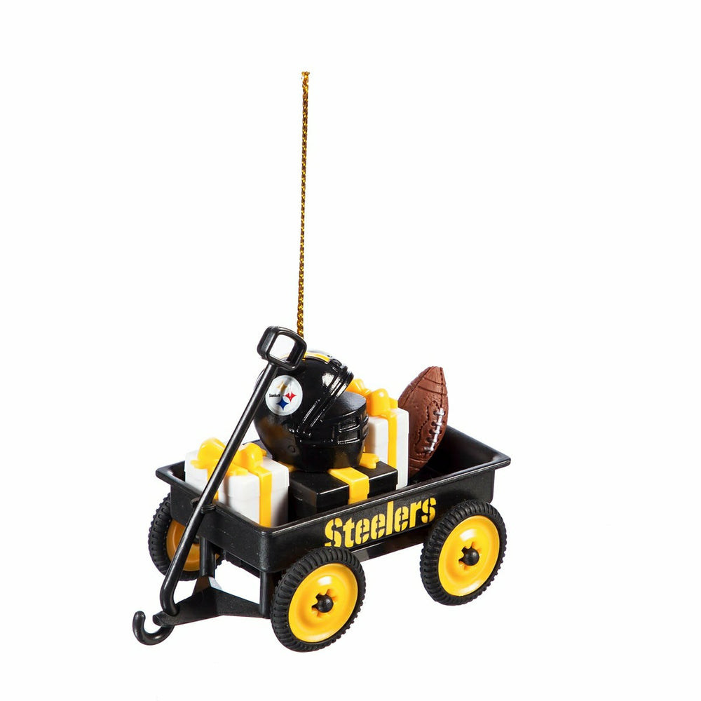 Pittsburgh Steelers Team Wagon Ornament - NFL Home