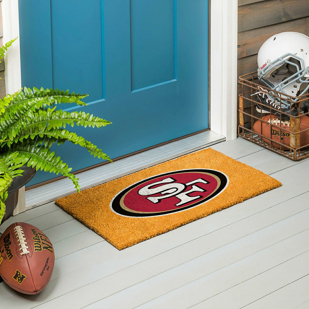 Coir Mat, 16"x28", San Francisco 49ers - NFL