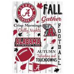 University of Alabama, Moire Flag, House Size, Fall Seasonal - Home Collegiate