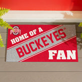 Ohio State University, PVC Mat COLOR, Home of a Fan - Collegiate